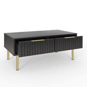 GFW Nervata Coffee Table Drawers Open-Better Bed Company