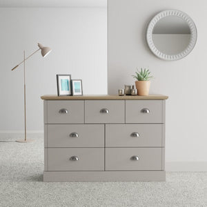 GFW Kendal 4+3 Drawer Chest-Better Bed Company