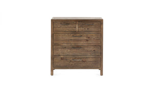 Julian Bowen Heritage 3+2 Drawer Chest From Front-Better Bed Company