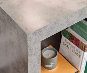 GFW Bloc Cube Side Table Corner Close Up-Better Bed Company 