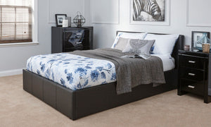 GFW End Lift Leather Ottoman Bed