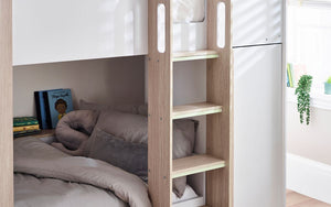 Julian Bowen Horizon Bunk Bed Ladder Close Up-Better Bed Company