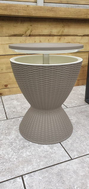 Signature Weave Egg Cup Ice Bucket From Side-Better Bed Company 
