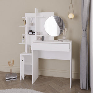 GFW Freyja Dressing Table White-Better Bed Company