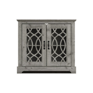 GFW Amelie 2 Door Sideboard Mexican Grey White Background-Better Bed Company