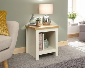 GFW Lancaster Side Table with Shelf