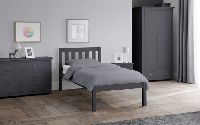 Julian Bowen Luna Bed Anthracite