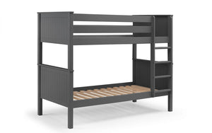 Julian Bowen Maine Bunk Bed Anthracite