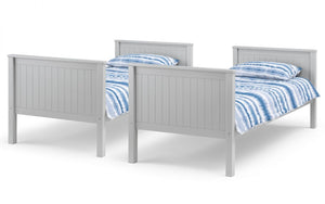 Julian Bowen Maine Bunk Bed Dove Grey