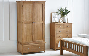 Julian Bowen Mallory Combination Wardrobe-Better Bed Company