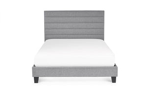 Julian Bowen Merida Bed Frame White Background From Front-Better Bed Company