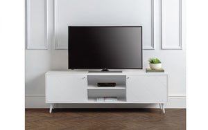 Julian Bowen Moritz TV Cabinet White