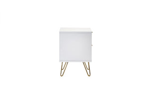 Julian Bowen Murano 2 Drawer Bedside - Matte White