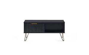 Julian Bowen Murano Coffee Table - Matte Black