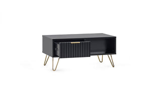 Julian Bowen Murano Coffee Table - Matte Black