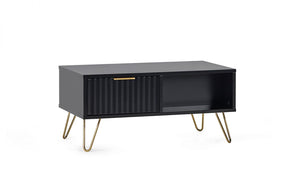 Julian Bowen Murano Coffee Table - Matte Black