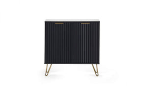 Julian Bowen Murano Compact Sideboard - Matte Black