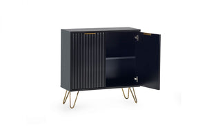 Julian Bowen Murano Compact Sideboard - Matte Black