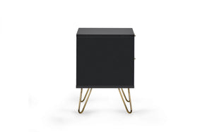 Julian Bowen Murano Lamp Table - Matte Black