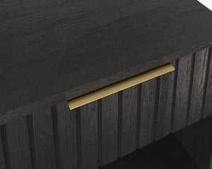 GFW Nervata Lamp Table Handle Close Up-Better Bed Company