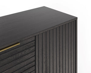 GFW Nervata Sideboard Wooden Grain Detail-Better Bed Company
