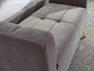 GFW Pettine Ottoman Storage Bench Grey Detail-Better Bed Company 