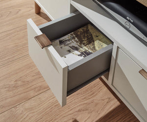 GFW Alma Small TV Unit Top Of Drawer Close Up-Better Bed Company 