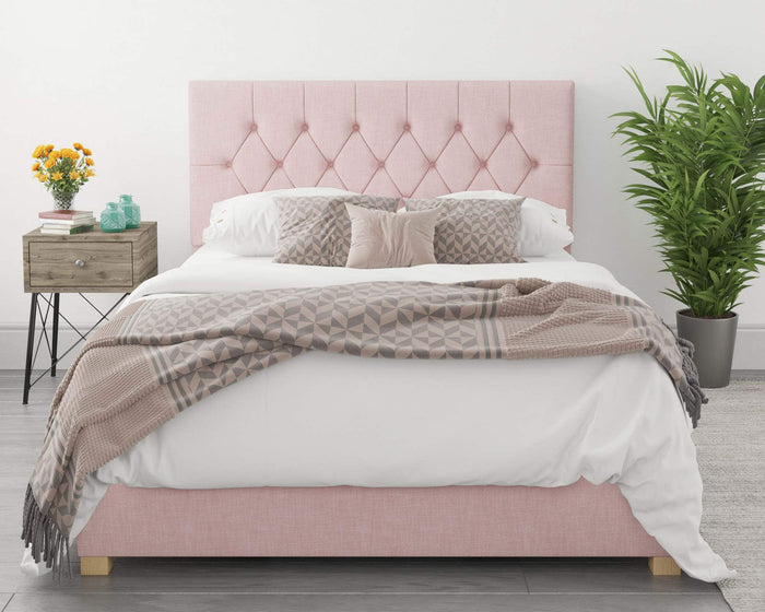Better Finchen Pink Ottoman Bed