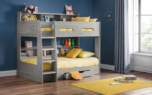 Julian Bowen Orion Bunk Bed Grey Oak