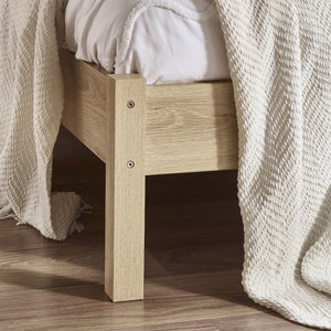 Julian Bowen Padstow Bed Frame Oak Legs-Better Bed Company