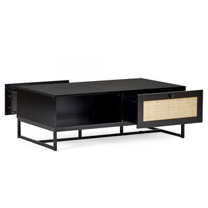 Julian Bowen Padstow Coffee Table - Black