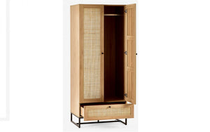 Julian Bowen Padstow Wardrobe - Oak