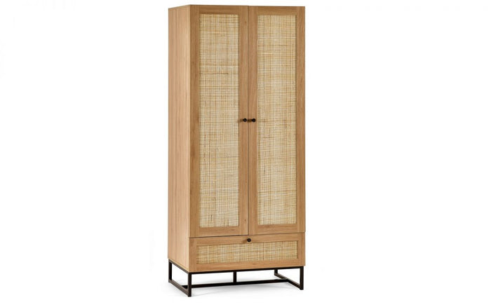 Julian Bowen Padstow Wardrobe - Oak