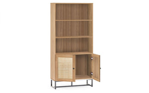 Julian Bowen Padstow Tall Bookcase - Oak