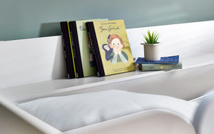 Julian Bowen Parsec Bunk Bed - White Shelf Close Up-Better Bed Company