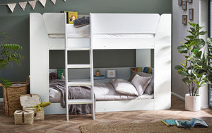 Julian Bowen Parsec Bunk Bed - White-Better Bed Company