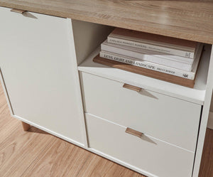 GFW Alma Compact Sideboard Shelf From Top View-Better Bed Company 