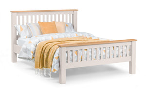 Julian Bowen Richmond Grey And Oak Bed Frame