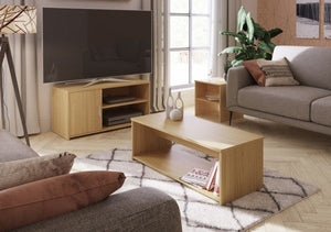 GFW Newlyn Living Room Set Oak-Better Bed Company 