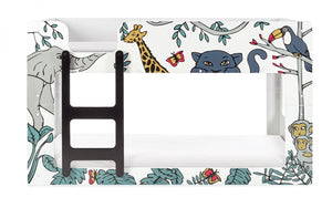 Julian Bowen Safari Bunk Bed White Background From Front-Better Bed Company