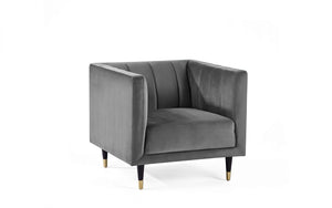 Julian Bowen Salma Scalloped Back Chair-Better Bed Company