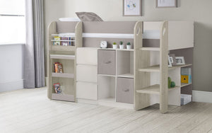 Julian Bowen Saturn Midsleeper Taupe Packed Up-Better Bed Company 