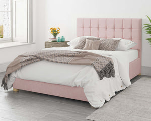 Better Cheshire Pink Ottoman Bed
