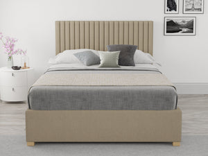 Better Glossop Natural Beige Ottoman Bed-Better Bed Company