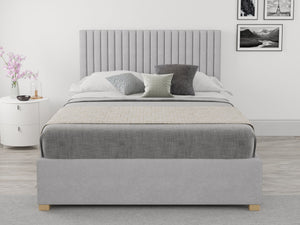 Better Glossop Silver Grey Ottoman Bed-Better Bed Company