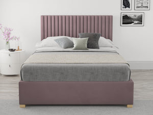 Better Glossop Plush Blush Ottoman Bed-Better Bed Company