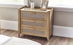 Julian Bowen Sydney 3 Drawer Chest-Better Bed Company