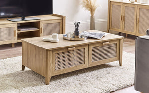 Julian Bowen Sydney 2 Drawer Coffee Table-Better Bed Company