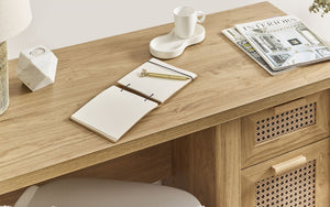 Julian Bowen Sydney Desk Top Detail-Better Bed Company