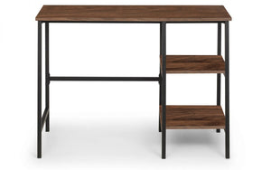 Julian Bowen Tribeca Desk Shelving Bare From Front-Better Bed Company 